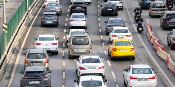 Şubat Ayında Trafiğe Kayıtlı Araç Sayısı 117 Bin 570 Yükseldi