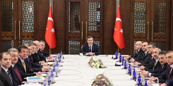 Beştepe’de Kritik Zirve: EKK Cevdet Yılmaz Başkanlığında Toplandı